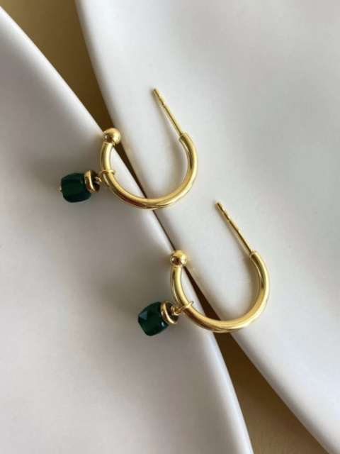 KÓŁKA Z ZIELONYM AGATEM